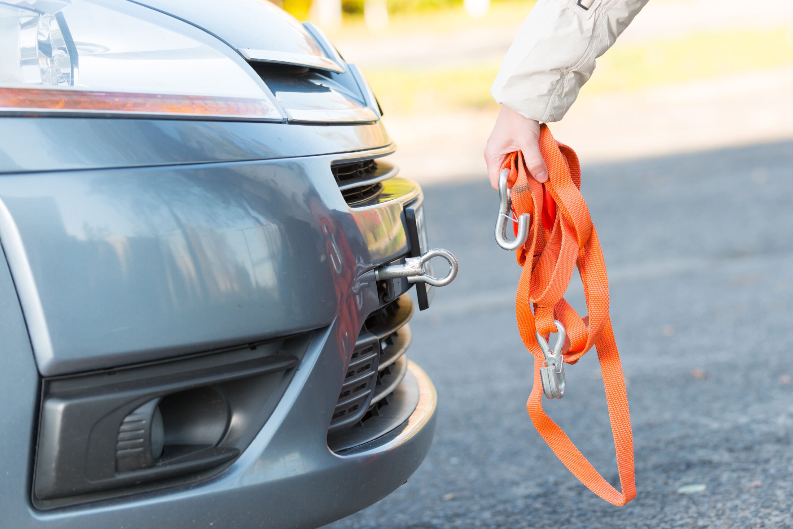 flat tire towing