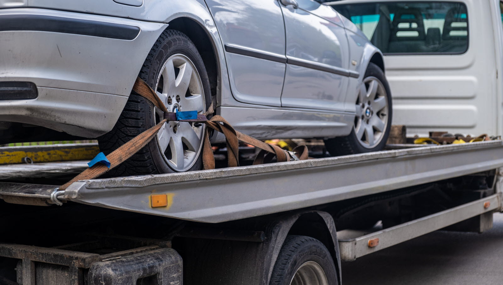 flooded car towing